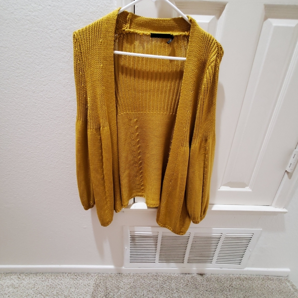 Mustard yellow Cardigan